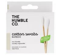 The Humble CO. Cotons-tiges naturels sans plastique biodégradables végétalien Blanc 100 pièces