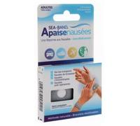 Parapharmacie en ligne > Matériel Médical > Aides au maintien à domicile > Solutions d'Aide à La Vie quotidienne Sea-Band Adultes Apaisenausées Paire de Bracelets d'Acupression Gris