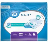 Parapharmacie en ligne > Matériel Médical > Matériel pour l'incontinence urinaire Change complet Ontex-ID Expert Slip Maxi Large x 15