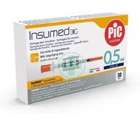 Parapharmacie en ligne > Matériel Médical > Seringues PIC Insumed seringue insuline x 30