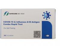 Parapharmacie en ligne > Matériel Médical > Thermomètre et auto-tests Safecare Autotest Covid Grippe Test x 1