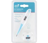 dBb Remond – Duo Thermomètres médicaux bébé – Digital, embout souple & téterelle en silicone