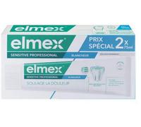 Parapharmacie en ligne > Promotions Elmex Sensitive Dentifrice Professional Blancheur 2 x 75 ml - Promotions et Idées cadeaux - Pharmacie en ligne LaSante.net
