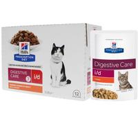 Parapharmacie en ligne > Vétérinaire > Alimentation pour animaux > Croquettes animaux Hill's Digestive Care i/d Poulet 12 x 85 g