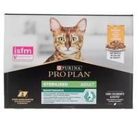 Parapharmacie en ligne > Vétérinaire > Alimentation pour pour animaux > Croquettes pour animaux > Croquettes pour chat Purina Proplan Chat Adulte Stérilisé Poulet Sachets 85 g x 10