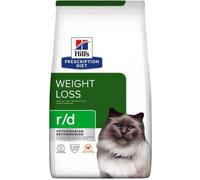 Parapharmacie en ligne > Vétérinaire > Alimentation pour pour animaux > Croquettes pour animaux > Croquettes pour chat Hill's Perte de Poids r/d Poulet 1,5 kg - Croquettes chat - Pharmacie en ligne La