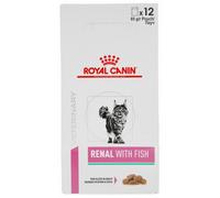 Parapharmacie en ligne > Vétérinaire > Alimentation pour pour animaux > Croquettes pour animaux > Croquettes pour chat Royal Canin Renal Chat Thon Sachets x 12