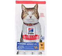 Parapharmacie en ligne > Vétérinaire > Alimentation pour pour animaux > Croquettes pour animaux > Croquettes pour chat Hill's Chat Adulte 7 ans et + Poulet 1,5 kg