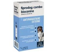 Parapharmacie en ligne > Vétérinaire > Produits anti-parasites pour animaux > Anti-parasites pour chien Biocanina Fiprodog Combo Antiparasitaire Externe Grand Chiens 20 - 40 kg Pipettes x 3