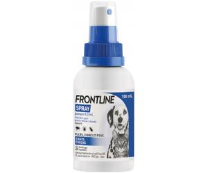 Parapharmacie en ligne > Vétérinaire > Produits anti-parasites pour animaux Frontline Spray100 ml