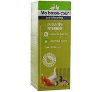 Parapharmacie en ligne > Vétérinaire > Produits anti-parasites pour animaux > Vermifuges pour animaux > Vermifuges pour poule Biocanina Ma Basse-Cour Parasites Internes Volailles 30 ml