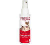 Parapharmacie en ligne > Vétérinaire > Produits de soin pour animaux > Soins des coussinets pour animaux Clément Thékan Caniderma Répulsif au Léchage Chien et Chats 125 ml