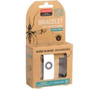 Manouka Bracelet Anti-Moustiques Uni Blanc 1 Pièce