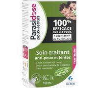Parapharmacie > Hygiène & Premiers soins > Anti-poux Parasidose Poux-Lentes Soin traitant 100 ml + charlotte - Anti-poux - Pharmacie en ligne LaSante.net