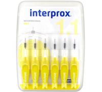 Parapharmacie > Hygiène & Premiers soins > Bucco-dentaire > Brosses à dents Dentaid Interprox Mini Jaune Brossettes x 6 - Brosses à dents - Pharmacie en ligne LaSante.net