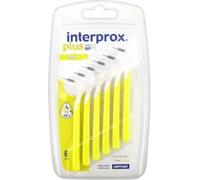 Parapharmacie > Hygiène & Premiers soins > Bucco-dentaire > Brosses à dents Dentaid Interprox Plus Mini Jaune Brossettes x 6 - Brosses à dents - Pharmacie en ligne LaSante.net