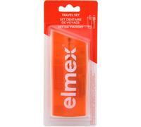 Parapharmacie > Hygiène & Premiers soins > Bucco-dentaire > Brosses à dents Elmex Set Dentaire de Voyage Dentifrice 12 ml x 2 + Brosse à Dents - Brosses à dents - Pharmacie en ligne LaSante.net