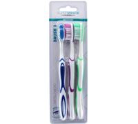 Parapharmacie > Hygiène & Premiers soins > Bucco-dentaire > Brosses à dents Superwhite Brush 3 3 Brosses à Dents Médium - Brosses à dents - Pharmacie en ligne LaSante.net