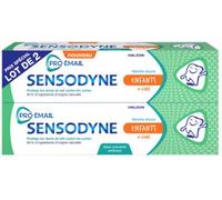 Parapharmacie > Hygiène & Premiers soins > Bucco-dentaire > Dentifrices Sensodyne Pro-émail Dentifrice Enfant 0-6 ans 2 x 50 ml - Dentifrices - Pharmacie en ligne LaSante.net