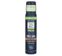 Parapharmacie > Hygiène & Premiers soins > Déodorants Léa Nature SO BIO étic Men Déo 24h Anti-Traces Éco-Spray Bio 100 ml