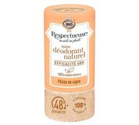 Parapharmacie > Hygiène & Premiers soins > Déodorants Respectueuse Mon Déodorant Naturel Peche de Vigne Bio 50 g
