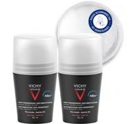 Parapharmacie > Hygiène & Premiers soins > Déodorants Vichy Homme Déodorant Bille Anti-Transpirant Anti-traces 2 x 50 ml - Déodorants - Pharmacie en ligne LaSante.net
