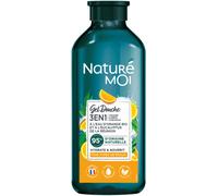 Naturé Moi - Gel Douche 3 en 1 Visage, Corps, Cheveux - Hydrate et Nourrit - À l'eau d'Orange Bio et à l'Eucalyptus de la Réunion - 95% d'Origine Naturelle - 250 ml - Fabriqué en France
