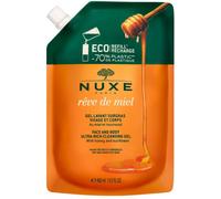 Nuxe Rêve de Miel Éco-Recharge Gel Lavant Surgras Visage et Corps 400ml