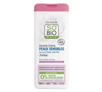 So'Bio Étic Douche Crème Peaux Sensibles Jus d'Aloe Vera Bio 650ml