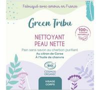 Parapharmacie > Hygiène & Premiers soins > Douche et bain > Pains de savon Green Tribu Nettoyant Peau Nette Bio 110 g - Pains de savon - Pharmacie en ligne LaSante.net