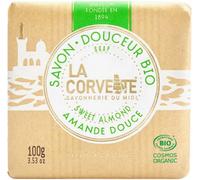 Parapharmacie > Hygiène & Premiers soins > Douche et bain > Pains de savon La Corvette Savon Douceur Bio Amande Douce 100 g - Pains de savon - Pharmacie en ligne LaSante.net