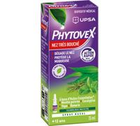 Parapharmacie > Hygiène & Premiers soins > Hygiène du Nez Phytovex Nez Très Bouché Spray 15 ml - Nez - Pharmacie en ligne LaSante.net