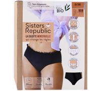 Parapharmacie > Hygiène & Premiers soins > Hygiène intime > Protection > Serviettes et culottes lavables Sisters Republic Culotte Colette Noire Super S