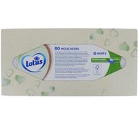 Lotus Mouchoir Blanc Pure Natural 80uts