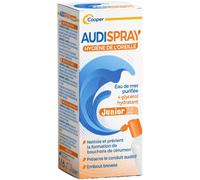 Audispray Junior Hygiène Auriculaire 3-12 Ans Contre Cérumen Et Bouchons D'Oreille Spray 25ml