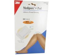 Parapharmacie > Hygiène & Premiers soins > Premiers soins 3M Medipore + Pad Pansements Adhésifs Stériles x 10 10 cm x 15 cm - Premiers soins - Pharmacie en ligne LaSante.net