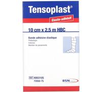 Parapharmacie > Hygiène & Premiers soins > Premiers soins BSN Medical Tensoplast Bande Adhésive Élastique 10 cm x 2,5 cm - Premiers soins - Pharmacie en ligne LaSante.net