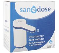Parapharmacie > Hygiène & Premiers soins > Premiers soins > Gels hydroalcooliques & Solutions Antibactériennes Sanedose Distributeur Sans Contact Gel Hydroalcoolique - Gels hydroalcooliques & Solution