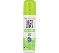 Insect Ecran Actif Végétal Répulsif Peau Moustiques Et Tiques Spray 100ml