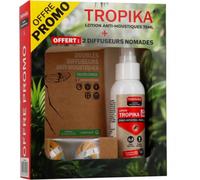 Parapharmacie > Hygiène & Premiers soins > Produits Anti-Insectes Manouka Tropika Lotion Anti-Moustiques 75 ml + Diffuseurs Nomades x 2 Offerts
