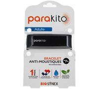 Parapharmacie > Hygiène & Premiers soins > Produits Anti-Insectes Para'kito Bracelet - Anti-insectes - Pharmacie en ligne LaSante.net Noir