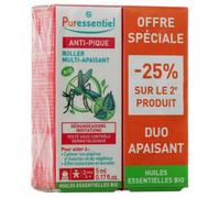 Puressentiel Anti-Pique Roller Multi-Apaisant Lot De 2 x 5ml