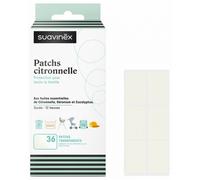 Parapharmacie > Hygiène & Premiers soins > Produits Anti-Insectes Suavinex Patchs à la Citronnelle Patchs Transparents x 36