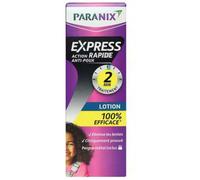 Parapharmacie > Hygiène & Premiers soins > Produits Anti-Poux Paranix Express Action Rapide Anti-Poux 2 min Lotion + Peigne 95 ml