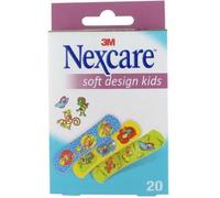 Parapharmacie > Hygiène & Premiers soins > Produits de Premiers Soins 3M Nexcare Soft Design Kids Pansements x 20 - Premiers soins - Pharmacie en ligne LaSante.net