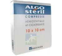 Parapharmacie > Hygiène & Premiers soins > Produits de Premiers Soins Algostéril Compresse Hémostatique et Cicatrisante 10 x 10 cm - Premiers soins - Pharmacie en ligne LaSante.net