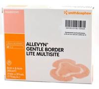 Parapharmacie > Hygiène & Premiers soins > Produits de Premiers Soins Allevyn Gentle Border Lite Multisite Pansements 8 cm x 8,4 cm - x 10 - Premiers soins - Pharmacie en ligne LaSante.net