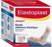 Parapharmacie > Hygiène & Premiers soins > Produits de Premiers Soins Elastoplast Bande Adhésive Elastique 6 cm - Premiers soins - Pharmacie en ligne LaSante.net