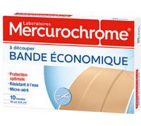 Parapharmacie > Hygiène & Premiers soins > Produits de Premiers Soins Mercurochrome Bande Adhésive Economique x 10 - Premiers soins - Pharmacie en ligne LaSante.net