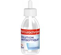 Parapharmacie > Hygiène & Premiers soins > Produits de Premiers Soins Mercurochrome Solution Antiseptique Incolore 100 ml - Premiers soins - Pharmacie en ligne LaSante.net